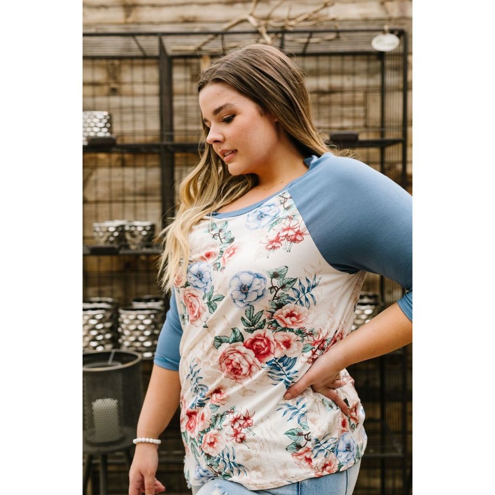 Rose Raglan Top - Picture 11 of 11